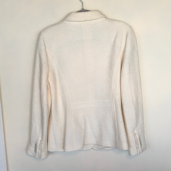 Talbots Cream Teddy Jacket - Picture 3 of 3